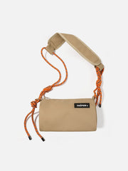 Solid Patchwork Polyester Bag