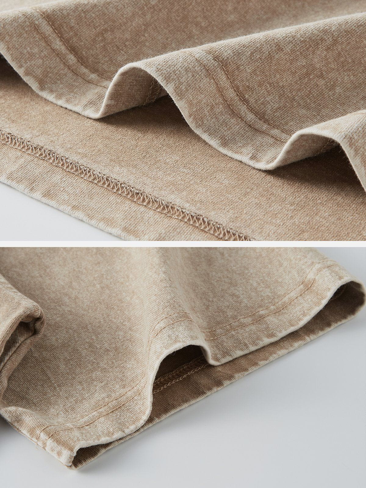 Solid Washed Essential Cotton Tee