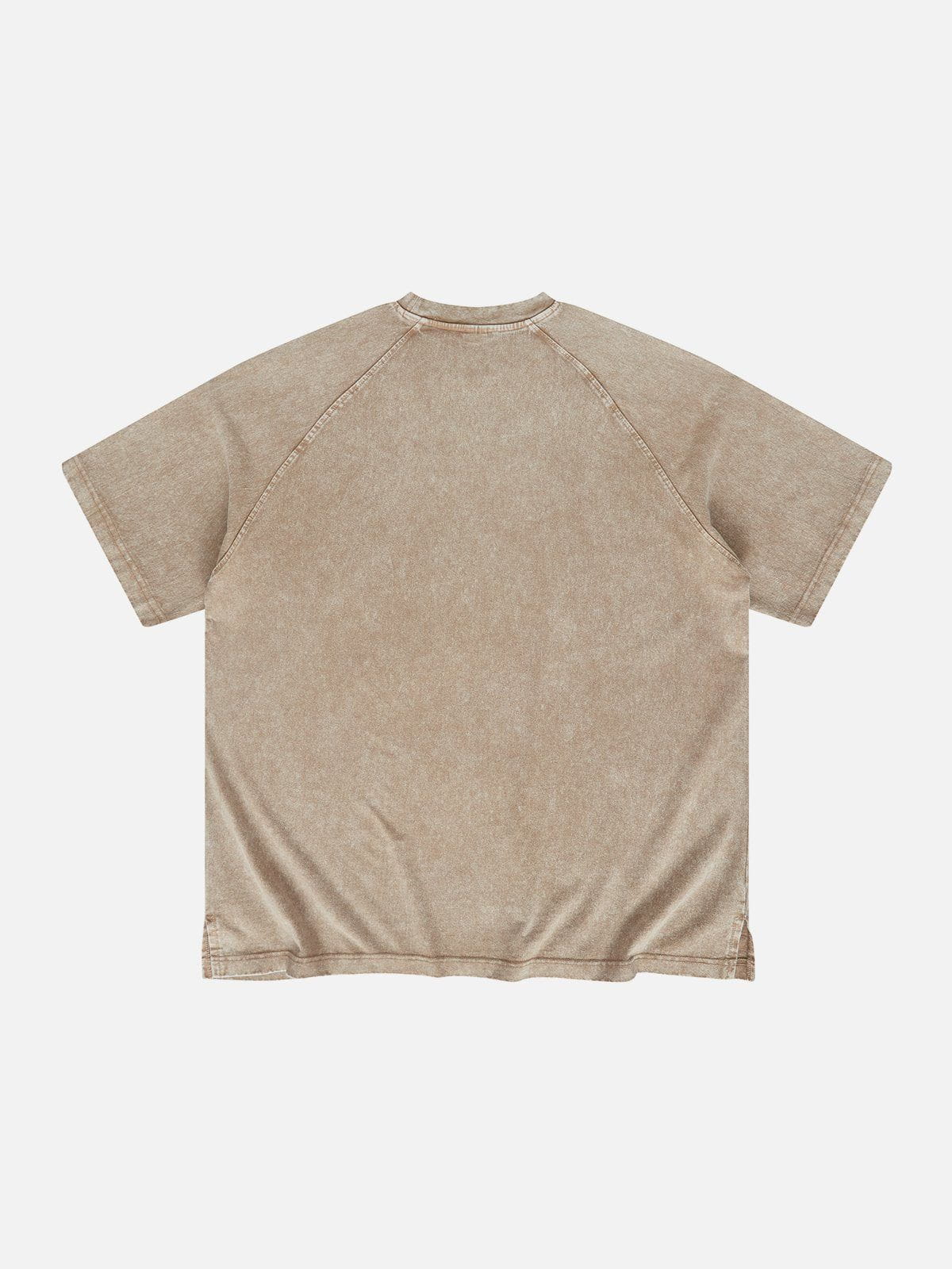Solid Washed Essential Cotton Tee