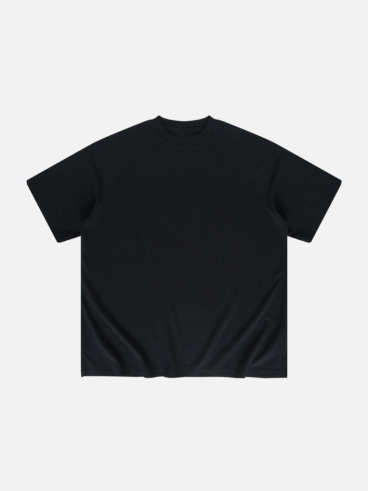 Solid Washed Essential Cotton Tee