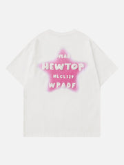 Star Alphabet Print Tee