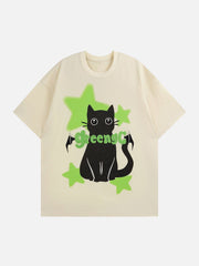 T-shirt graphique Star Cat 