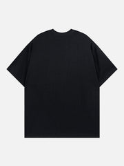 T-shirt imprimé graffiti étoile 