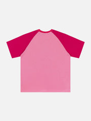 T-shirt patchwork étoilé 