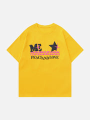 T-shirt à imprimé étoile 