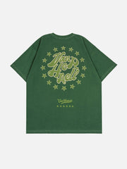 Star Print Tee