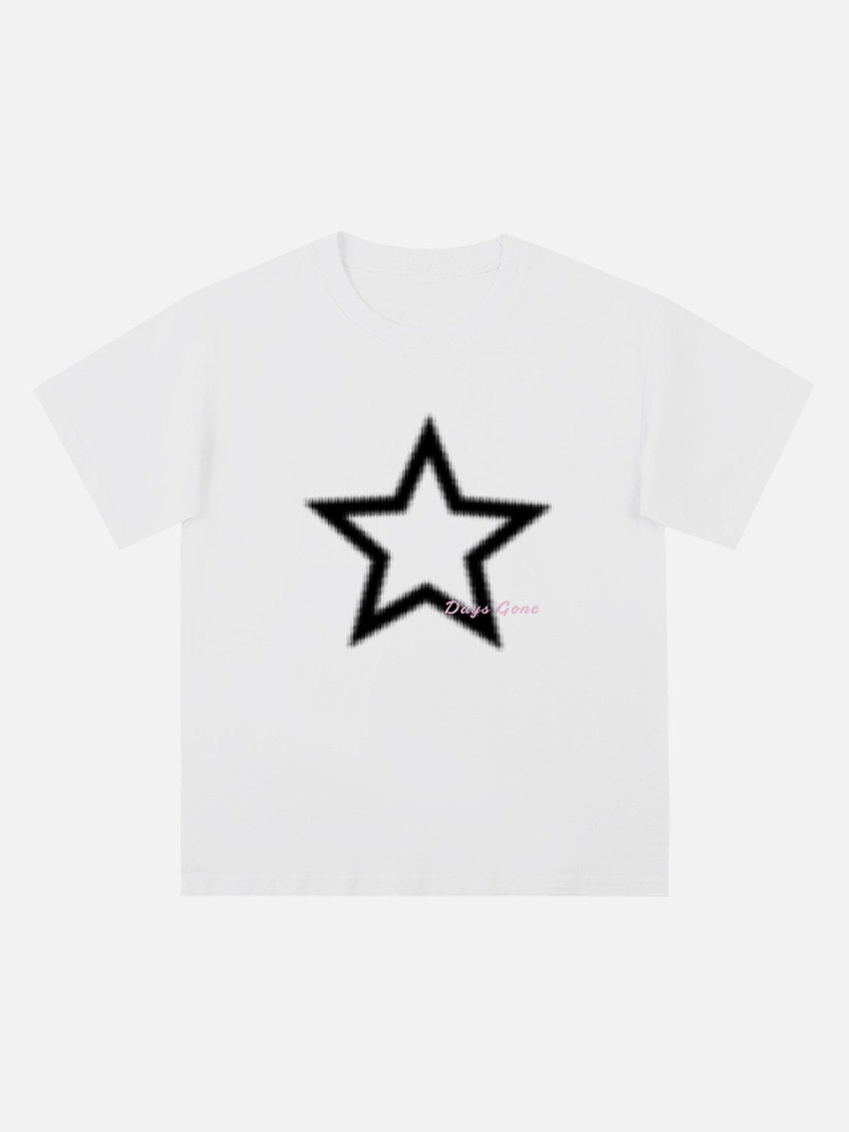 Star Print Tee