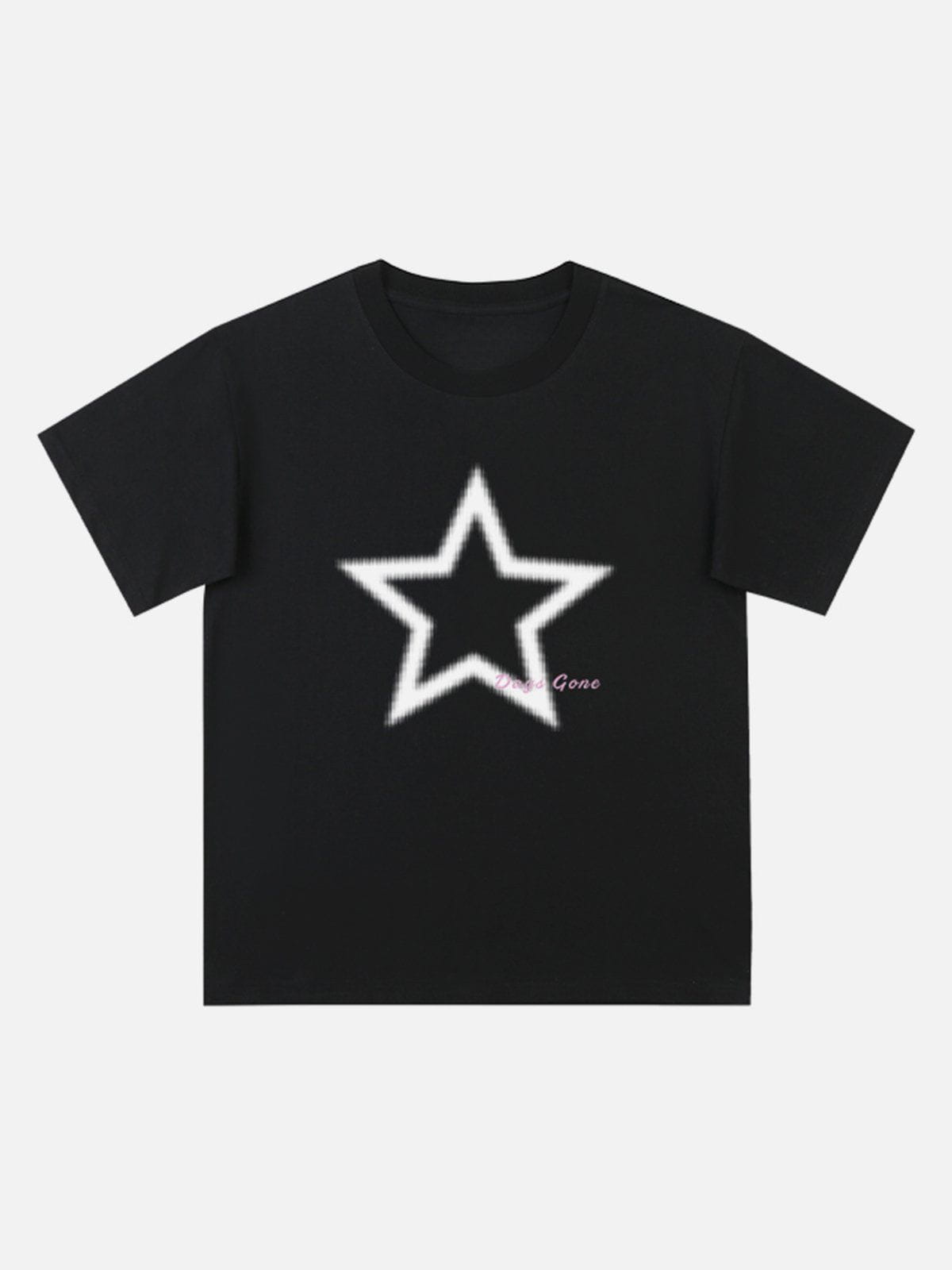 Star Print Tee