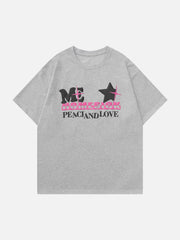 T-shirt à imprimé étoile 