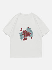 Strawberries Print Tee