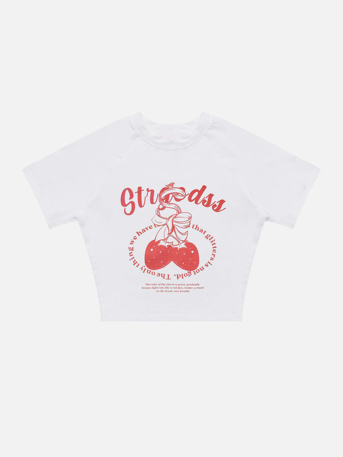 Strawberry Print Tee