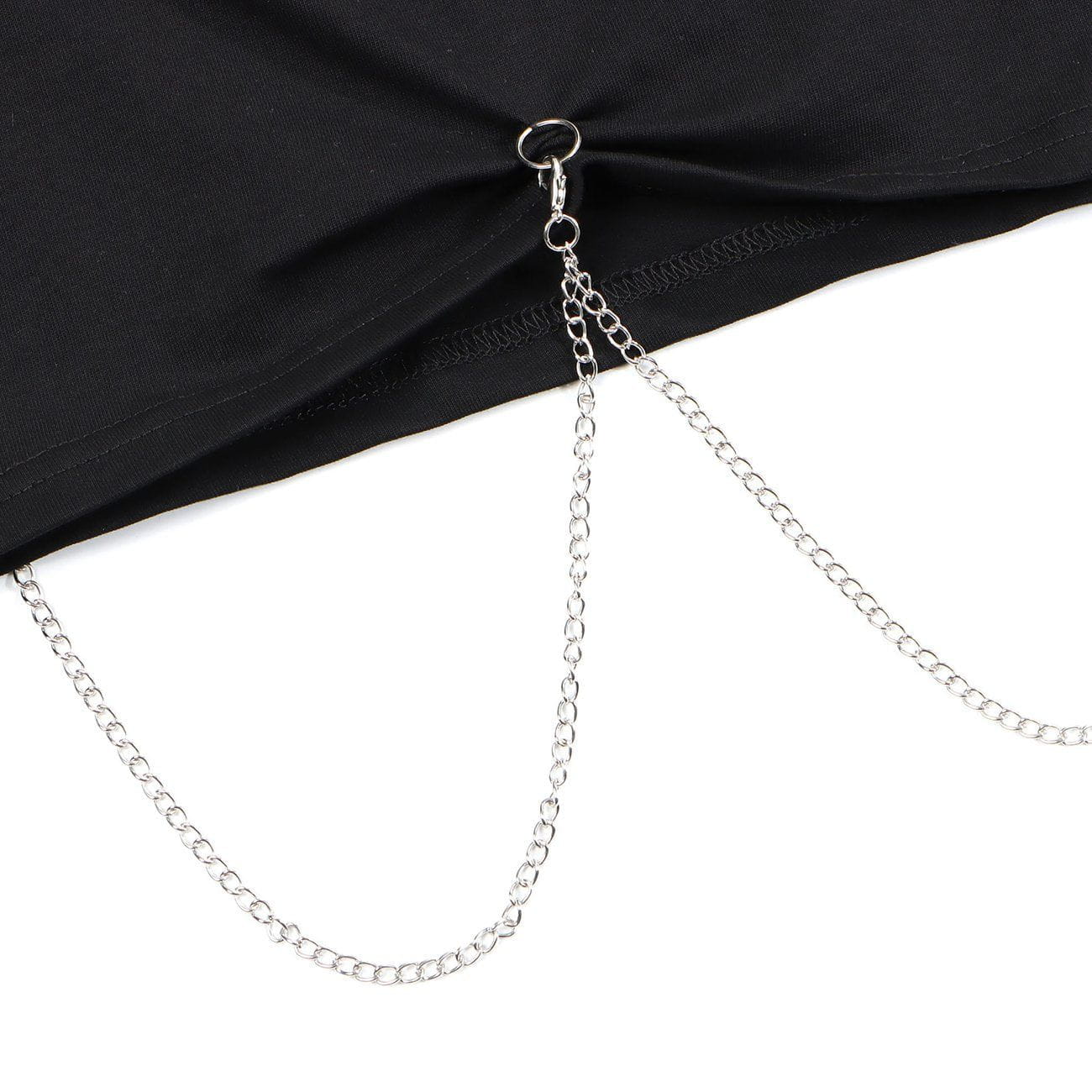 "Stunning" Chain Crop Tee