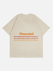 T-shirt à imprimé graphique Sunset 