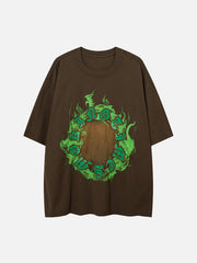 T-shirt imprimé symboles 