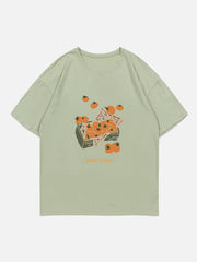 T-shirt imprimé tomates 