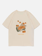 T-shirt imprimé tomates 