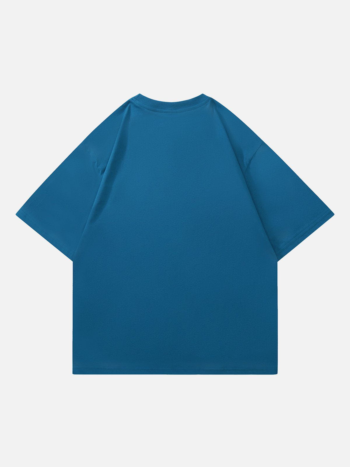 T-shirt à fleurs brodées avec serviette 