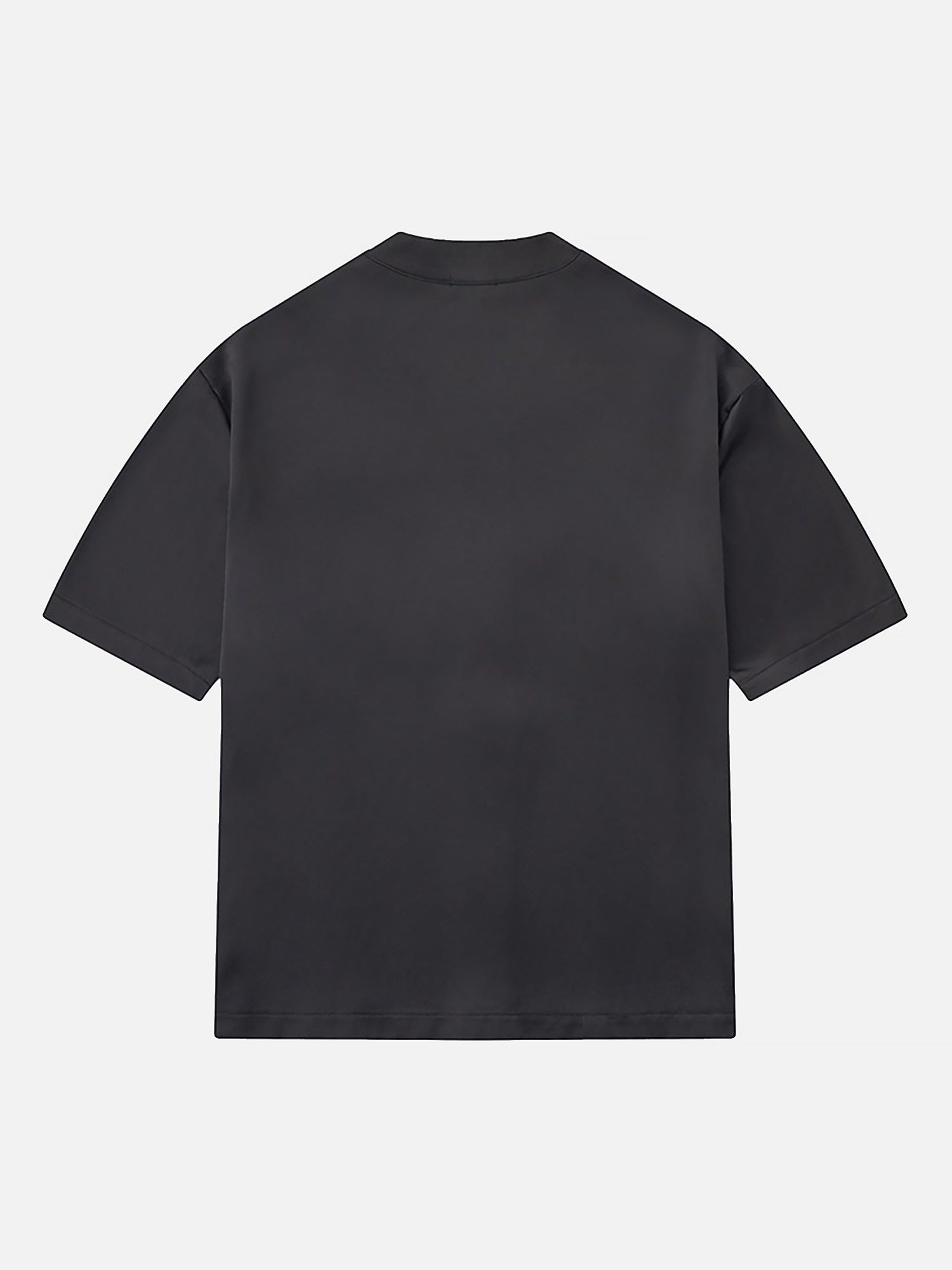 Polo ample à manches courtes et simple lettre de marque tendance 