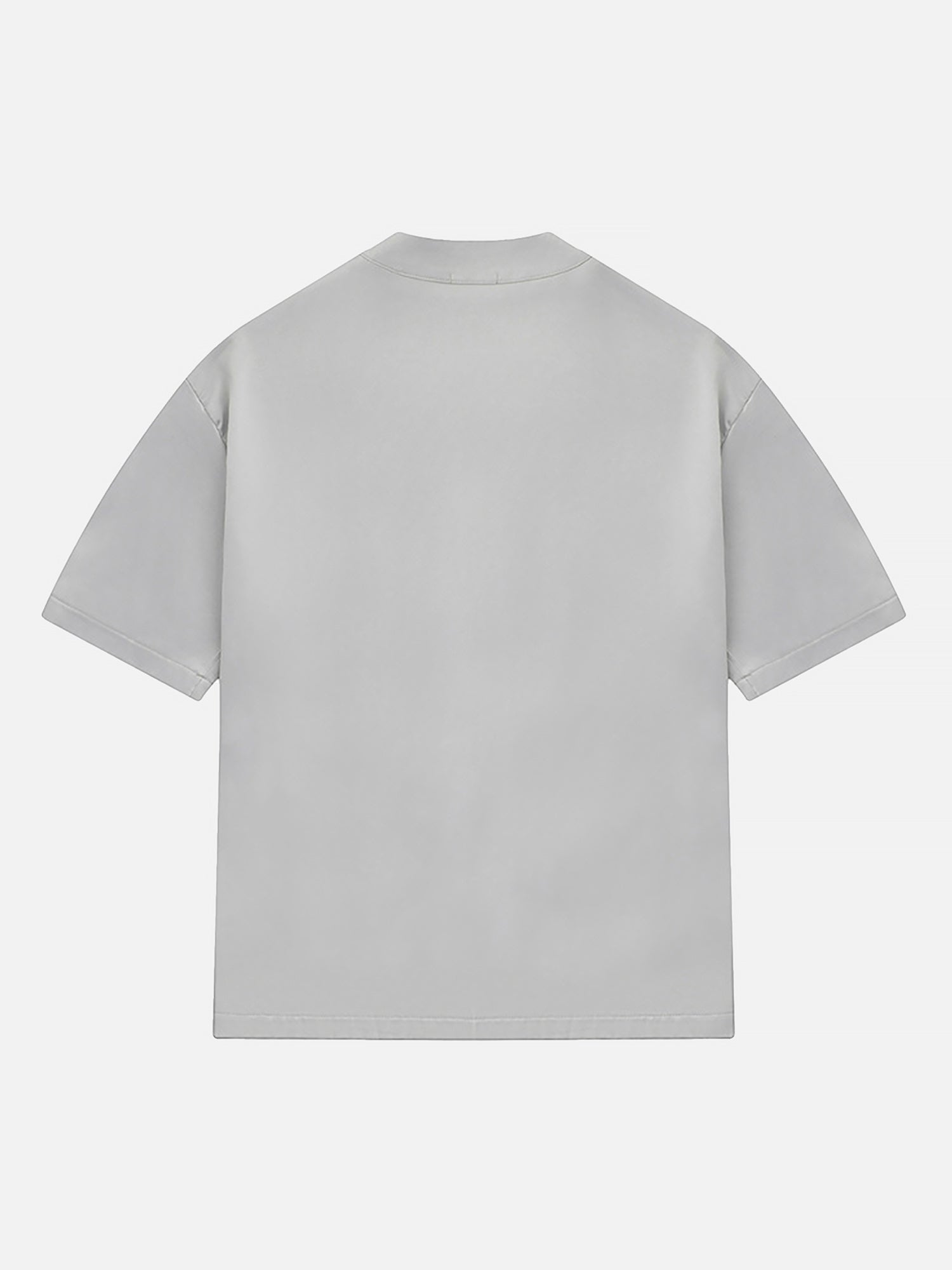 Polo ample à manches courtes et simple lettre de marque tendance 