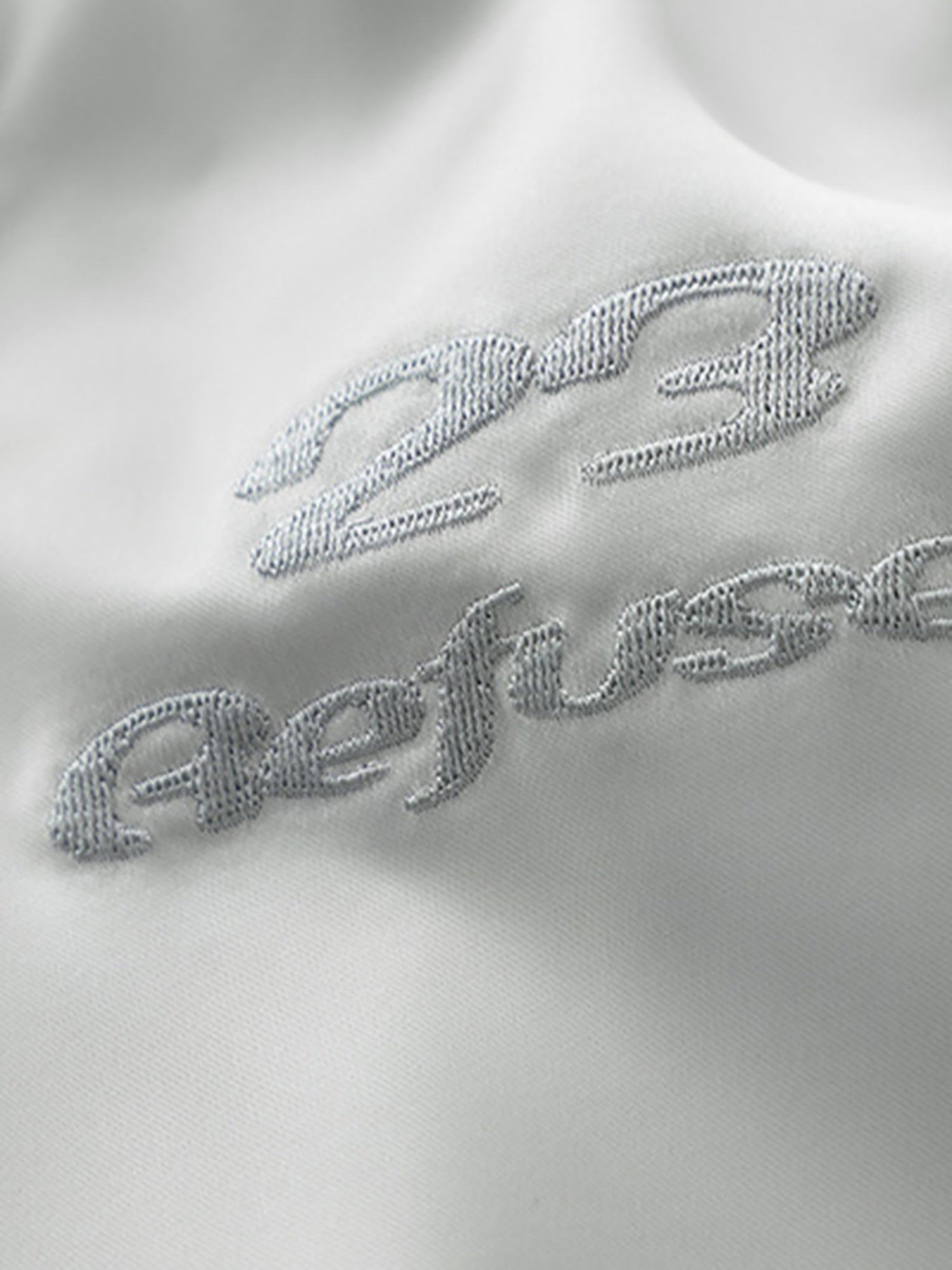 Polo ample à manches courtes et simple lettre de marque tendance 