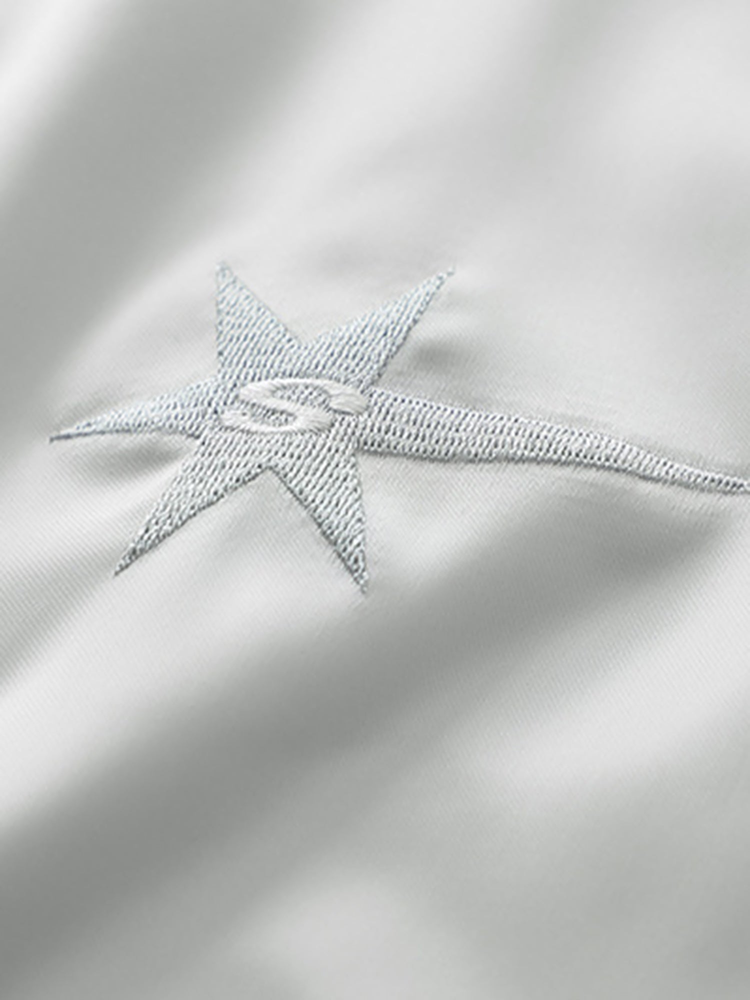 Polo ample à manches courtes et simple lettre de marque tendance 