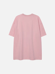 T-shirt imprimé tulipe 