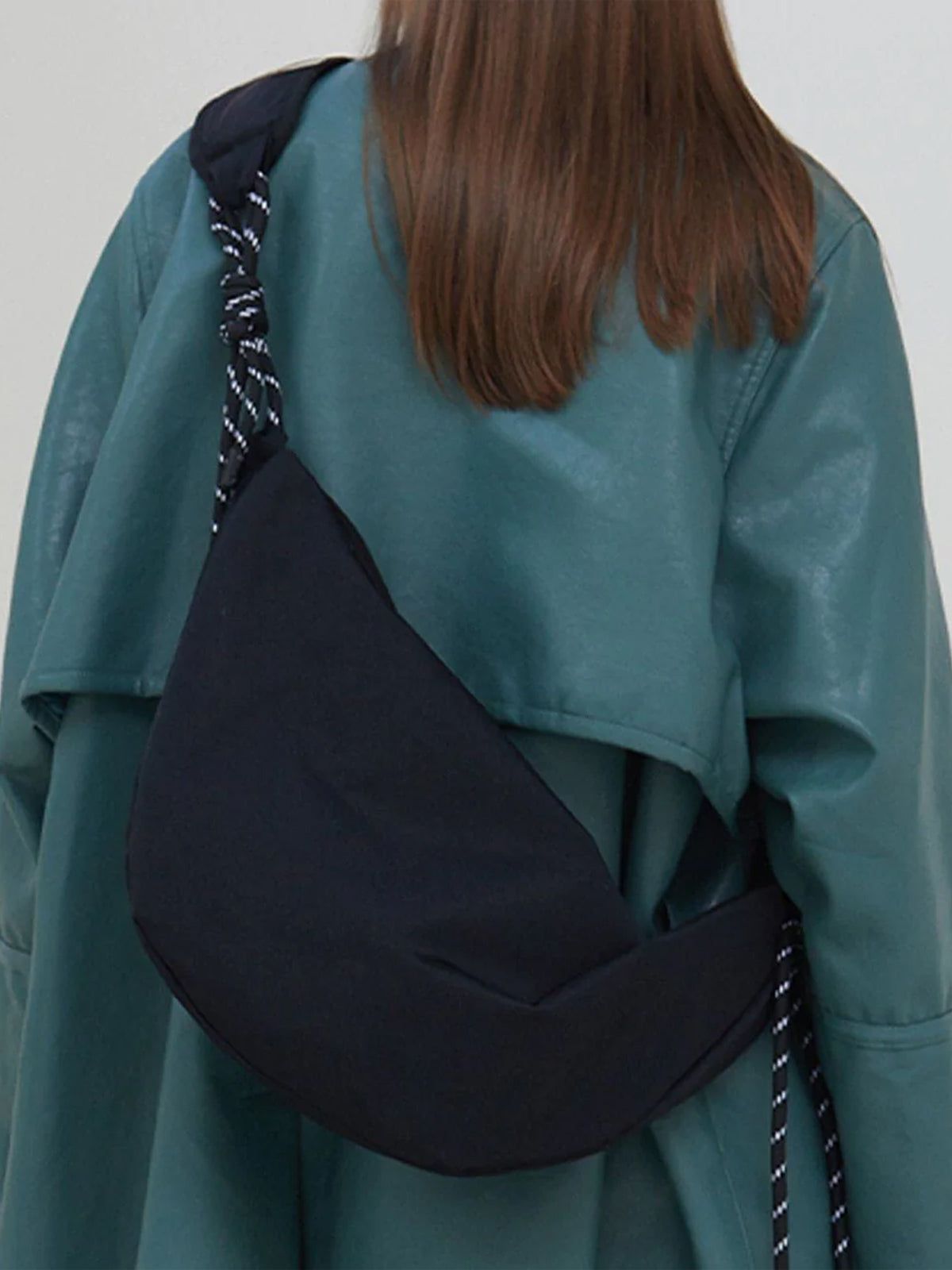 Unisex Dumpling Large Crossbody Bag