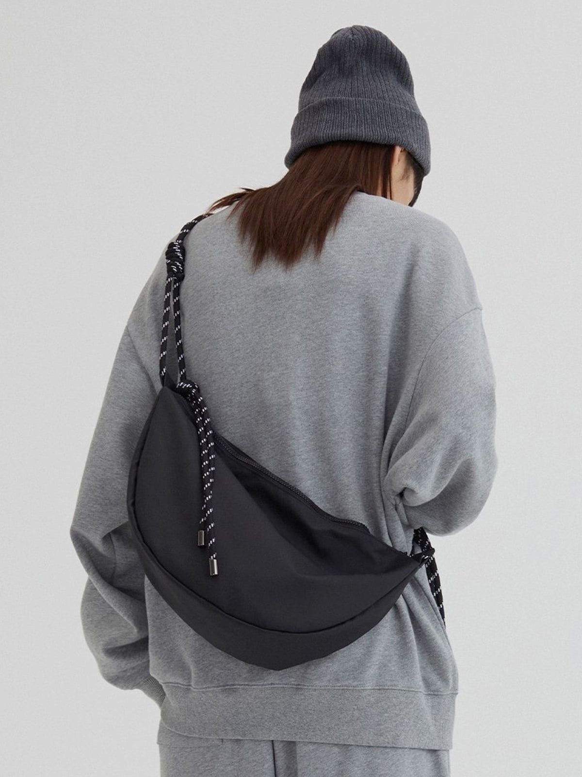 Unisex Dumpling Large Crossbody Bag
