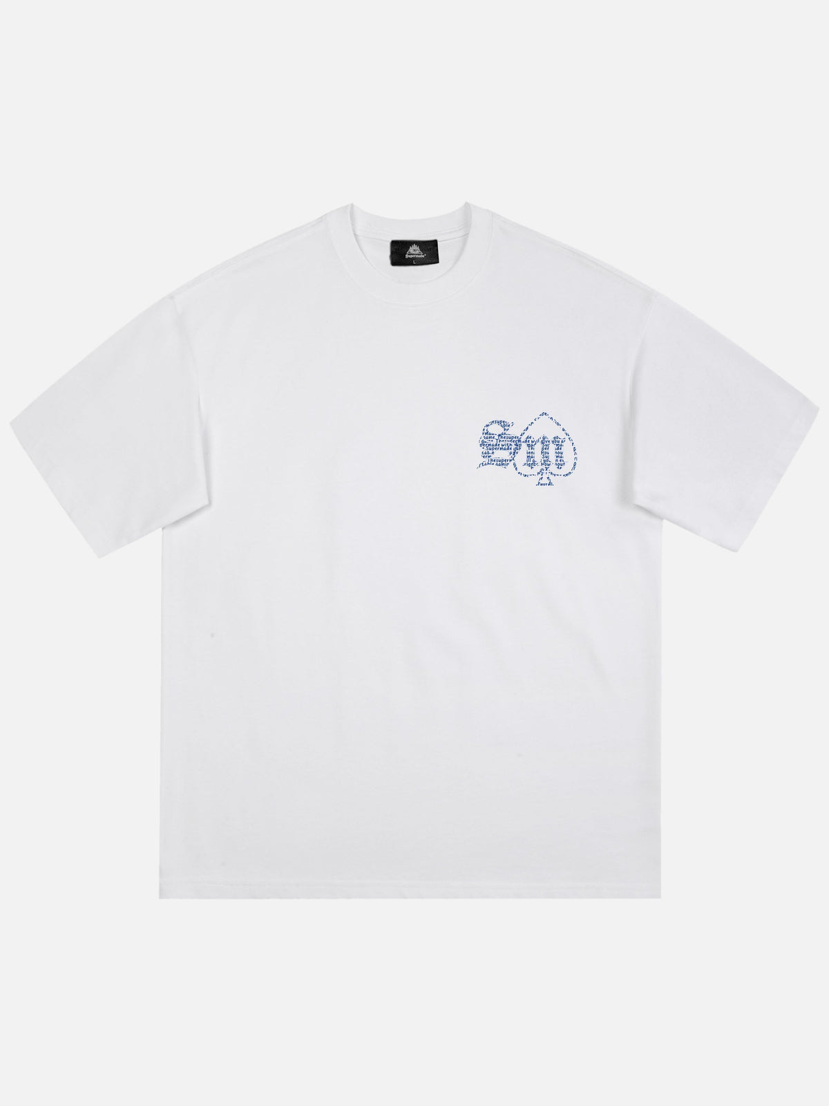 T-shirt de poker graffiti 2 lettres, édition limitée Saint-Valentin - 1946 