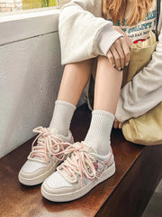 Versatile Rose Stamp Print Board Casual Shoes - 1615