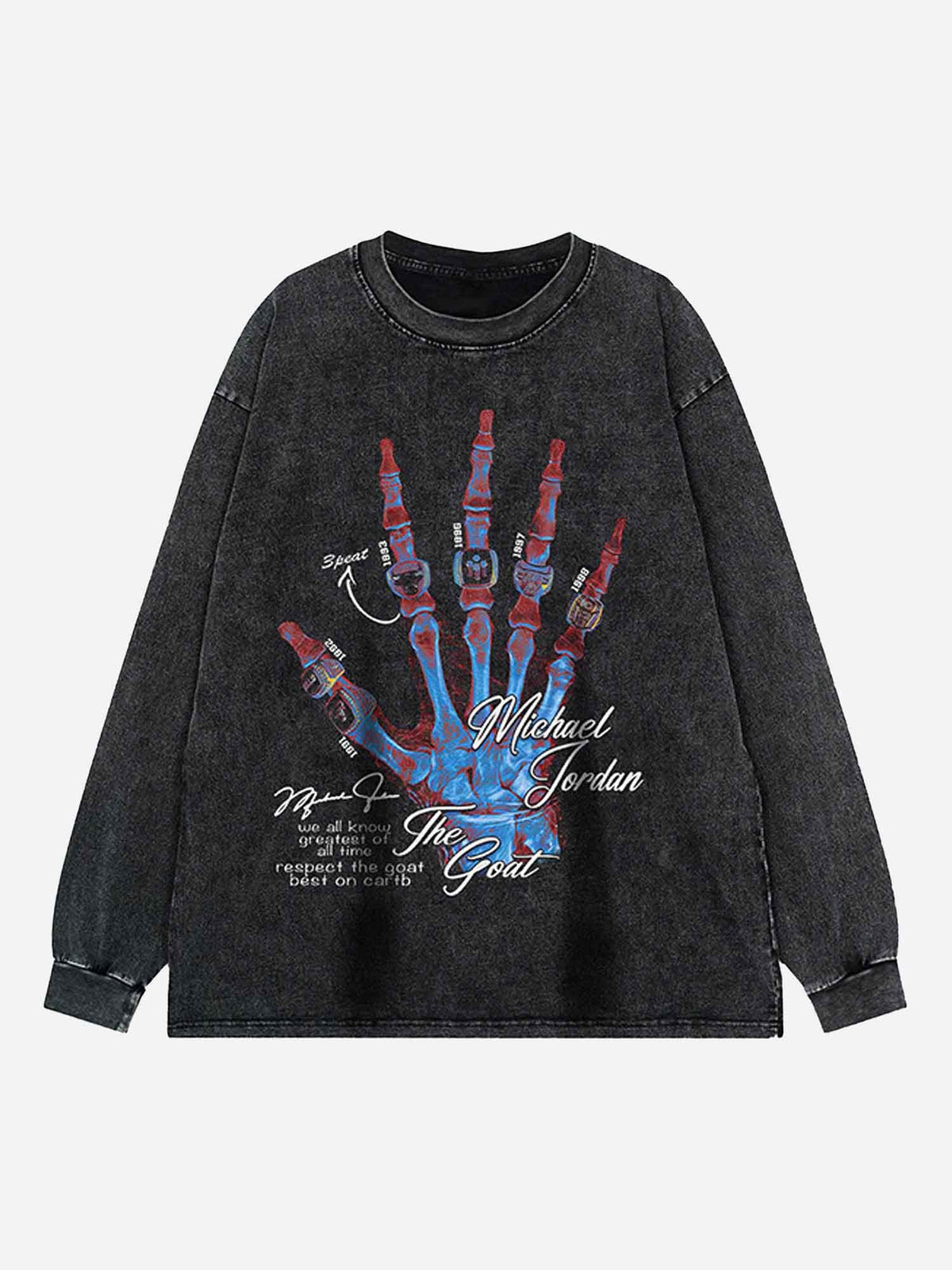 Vintage Bone Loose Hoodie