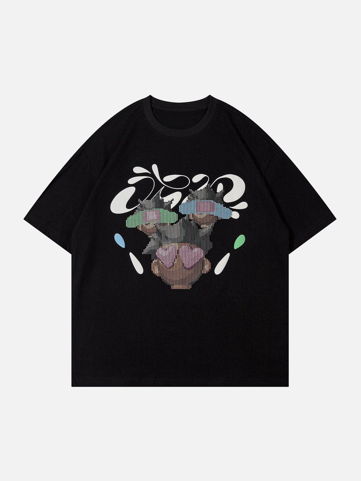 T-shirt imprimé dessin animé vintage 