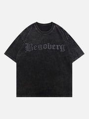 T-shirt court imprimé vintage Do Old 