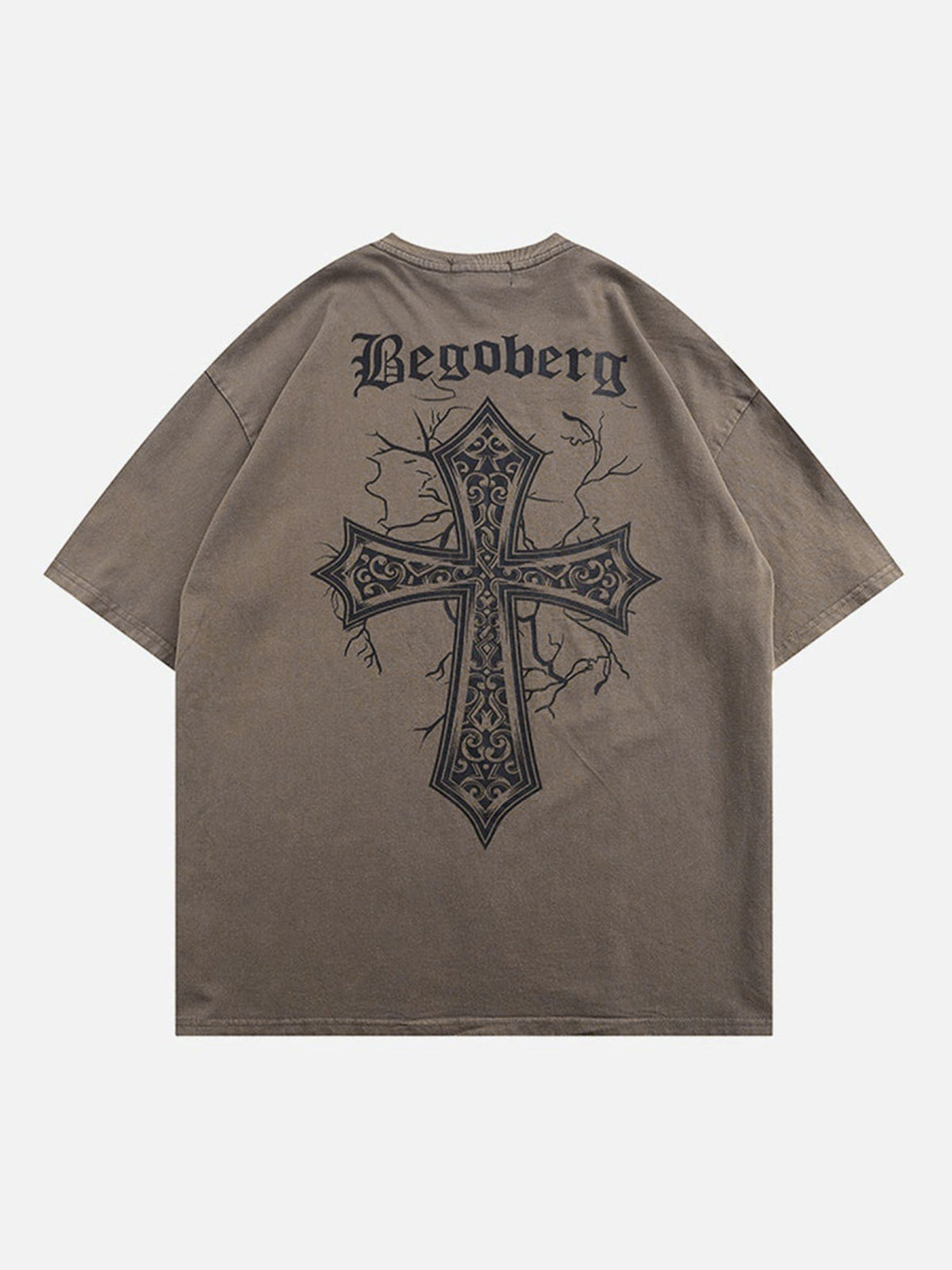 T-shirt court imprimé vintage Do Old 