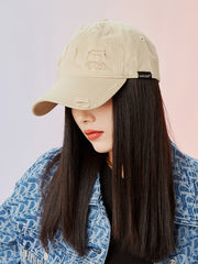 Vintage Hole Baseball Cap