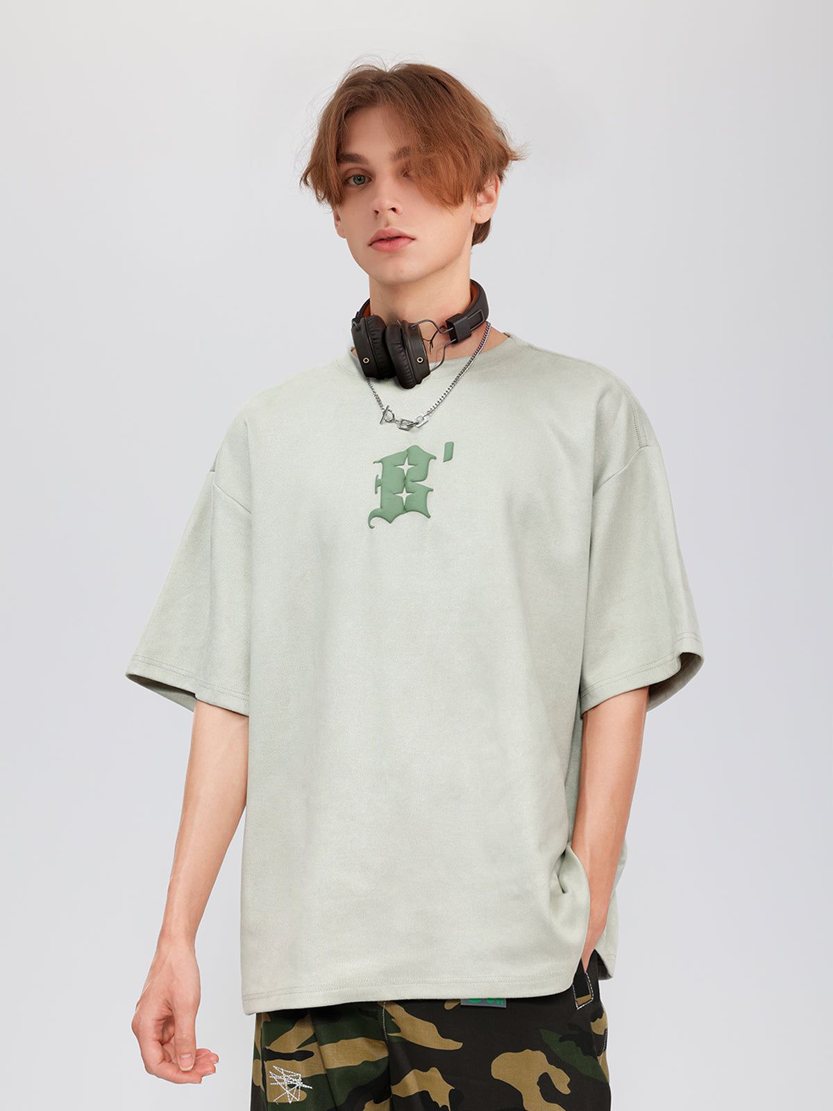 T-shirt ample réfléchissant vintage 