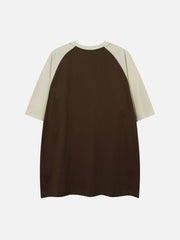 T-shirt imprimé skateboard vintage 