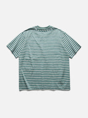 Vintage Stripe Drawstring Tee