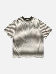 Vintage Stripe Drawstring Tee