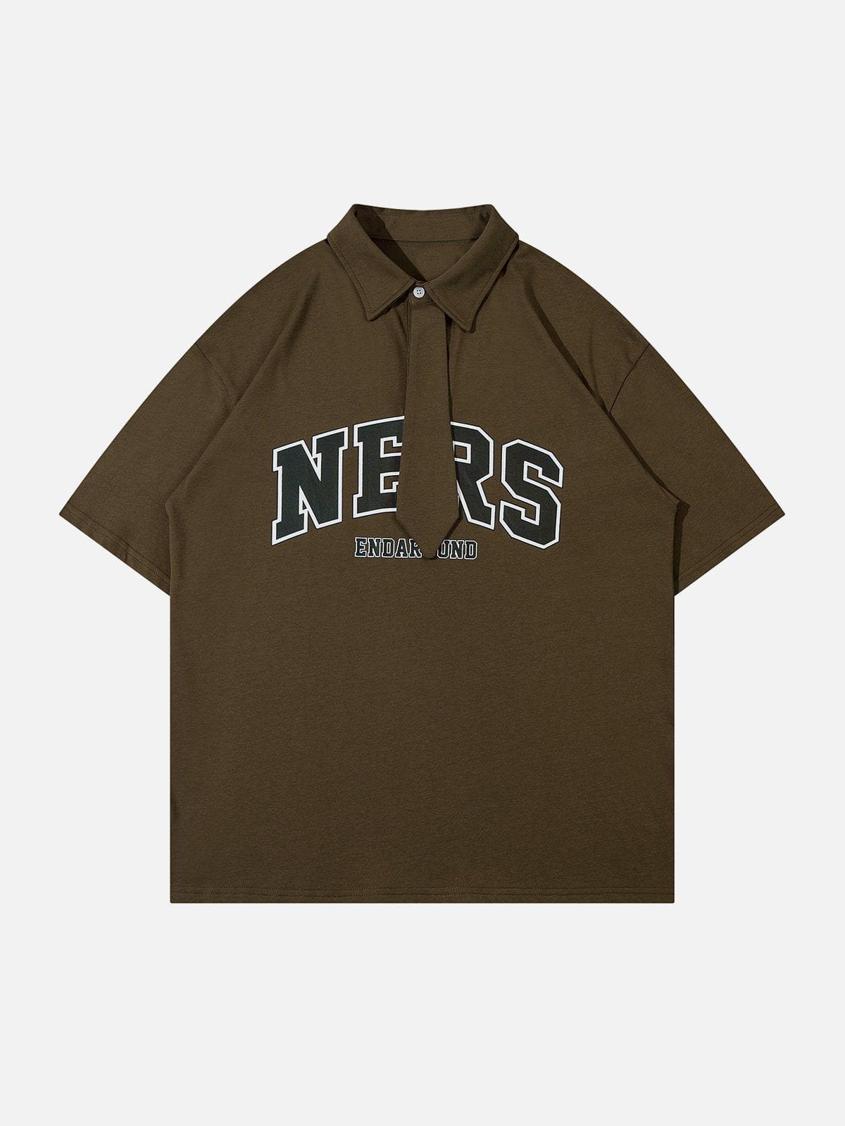 T-shirt imprimé cravate vintage 