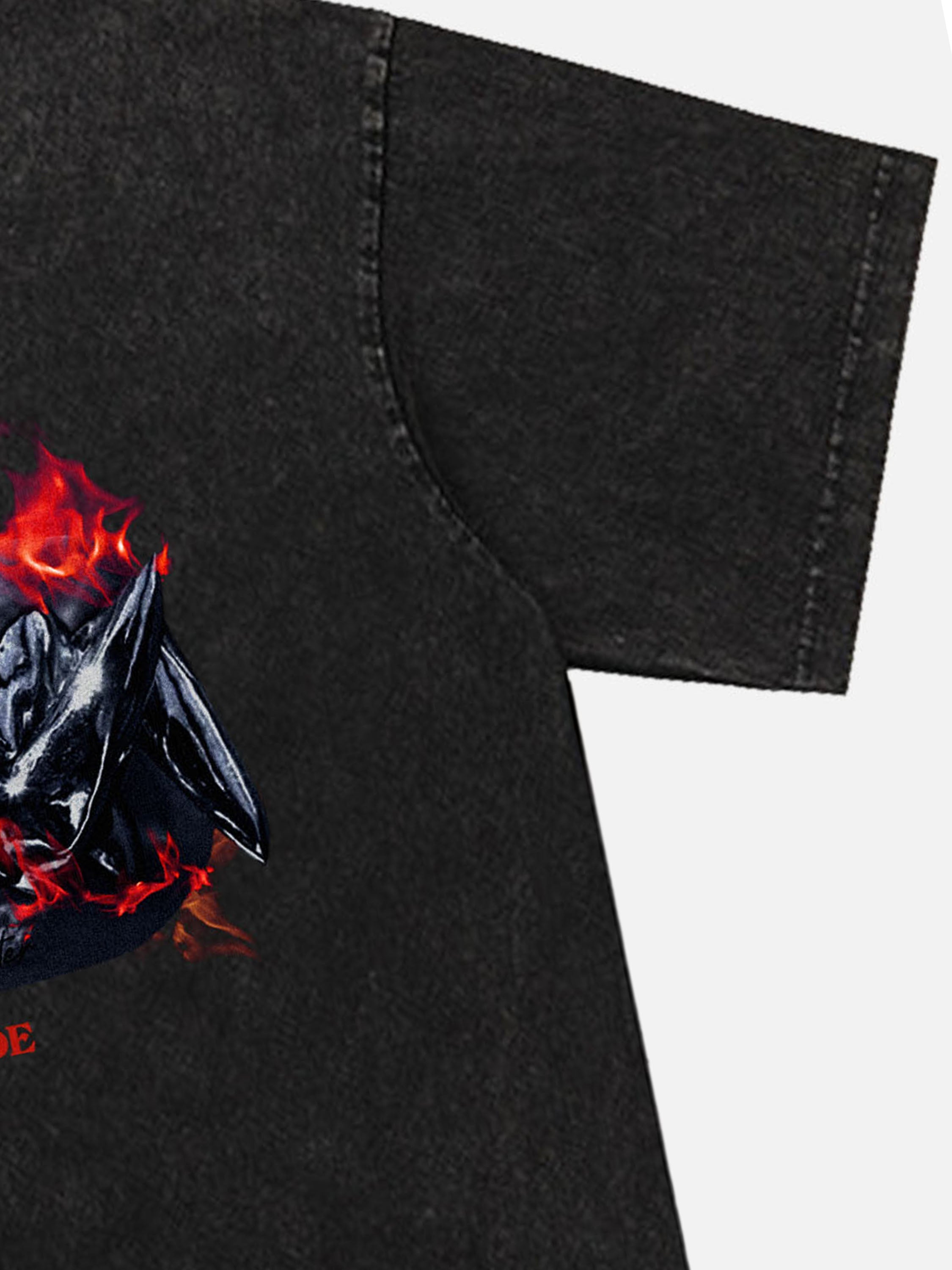 Vintage Washed Dark Print T-shirt