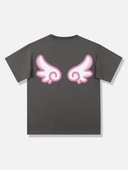 T-shirt imprimé ailes 