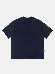 T-shirt en coton imprimé Word 