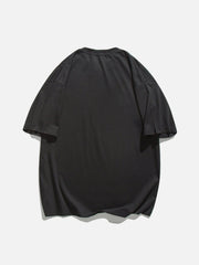 T-shirt imprimé homme au travail 