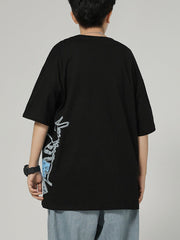 T-shirt à imprimé zèbre 