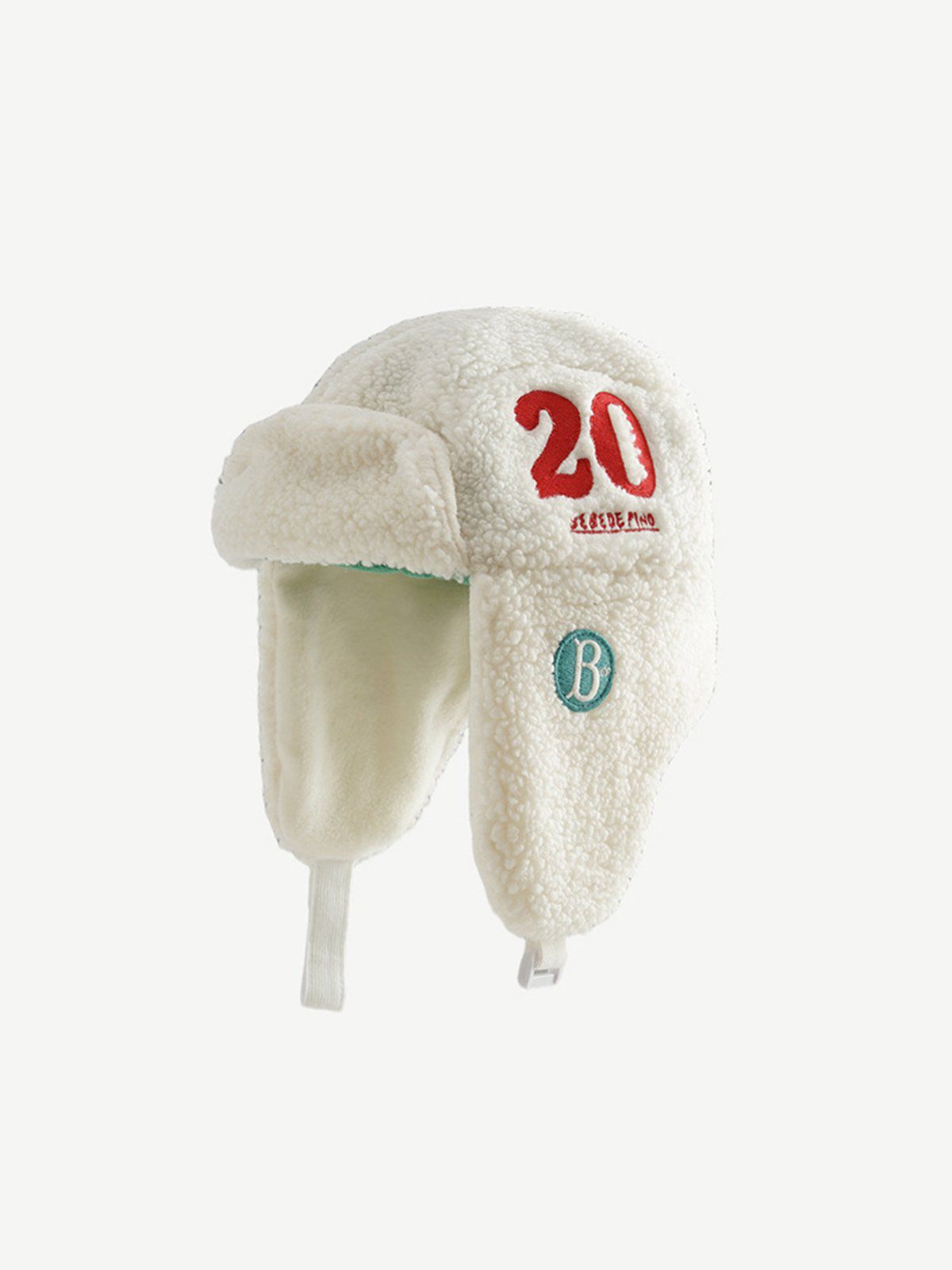 Number 20 Embroidered Sherpa Hat