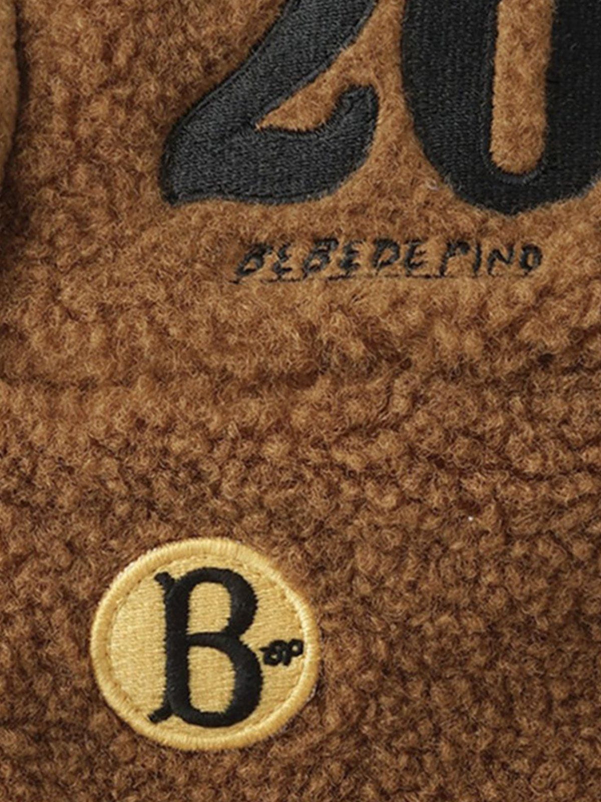 Number 20 Embroidered Sherpa Hat