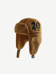 Number 20 Embroidered Sherpa Hat