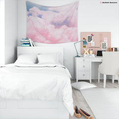 Pastel Clouds Tapestry