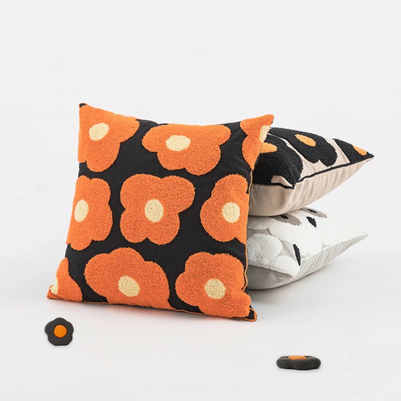 Poppy Flowers Cushion Covers